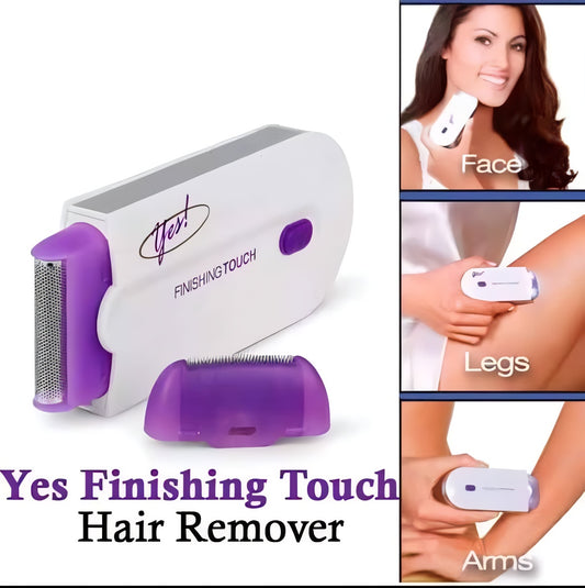 Women’s Electric Hair Remover With Advanced Sensa-light Technology & Built-in Led Light | Safe & Painless Shaver For Face, Arms, Armpits, Legs & Full Body | Portable Lipstick-design Razor, Washable Head, Gentle On Skin, Battery Operated